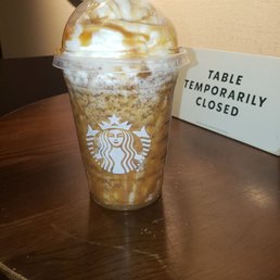 Secret Menu: Grande Caramel Brownie Sundae Frap with a splash of coffee Secret Menu: Grande Caramel Brownie Sundae Frap with a splash of coffee