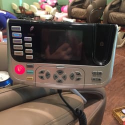 This is the keyboard that controls your pedi rocket ship
