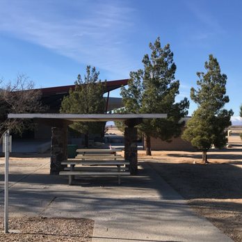 Boron Rest Area - Picnic Tables at Boron Rest Area - Rest Stops Near Me - Boron, California