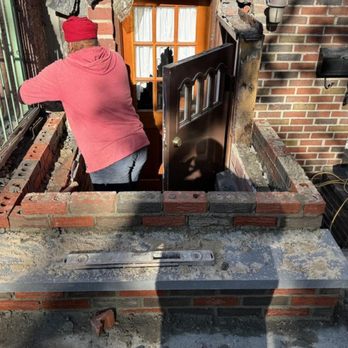 NY Express Construction - In process of New Brick Steps - Roofing Near Me NY Express Construction - In process of New Brick Steps - Roofing Near Me