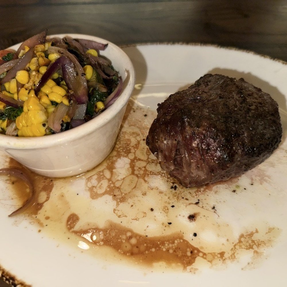 Haywire - To weigh my filet and veggies were presented - New American Near Me - Austin, Texas Haywire - To weigh my filet and veggies were presented - New American Near Me - Austin, Texas