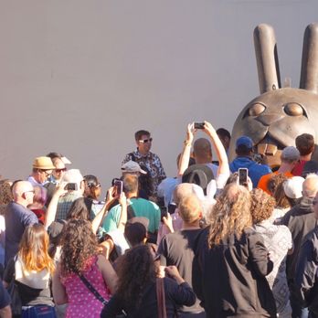 The Bronze Bunny - Unveiling - Public Art Near Me - San Francisco, California The Bronze Bunny - Unveiling - Public Art Near Me - San Francisco, California