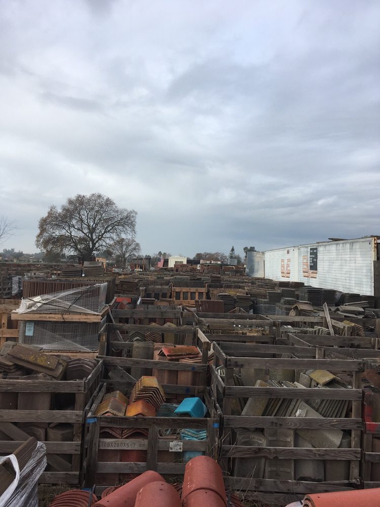 Slide of Vintage Roof Tile
