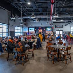 Salt Face Mule Brewing - Our tap room, restaurant and bar.