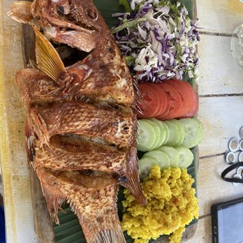 Playa Lancheros - Fried fish - Seafood Near Me - Isla Mujeres, ROO