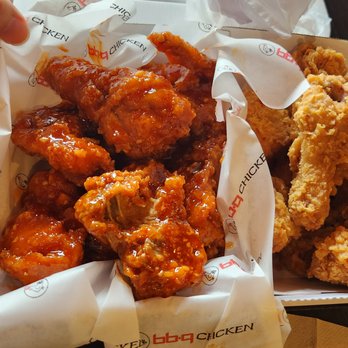 bb.q Chicken - Whole chicken (1/2 and 1/2) - secret sauce + original - Chicken Wings Near Me - Cupertino, California