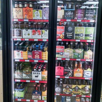 Express Mart - the inside of a beverage cooler - Convenience Stores Near Me - Seneca Falls, New York