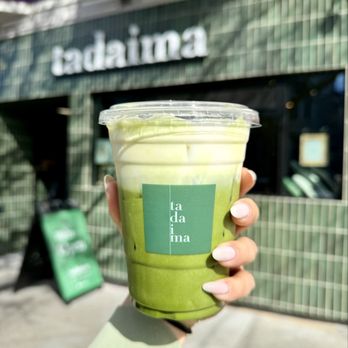 Tadaima - Inner Sunset - Matcha Latte with Salted Cheese Cream (Oat Milk) - Coffee & Tea Near Me - San Francisco, California Tadaima - Inner Sunset - Matcha Latte with Salted Cheese Cream (Oat Milk) - Coffee & Tea Near Me - San Francisco, California
