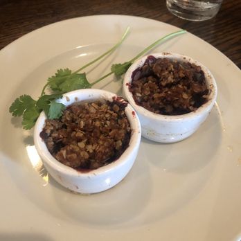 Wence's - Apple cinnamon crumble that accompanies the breakfast dishes. - New American Near Me - Pleasant Hill, California Wence's - Apple cinnamon crumble that accompanies the breakfast dishes. - New American Near Me - Pleasant Hill, California