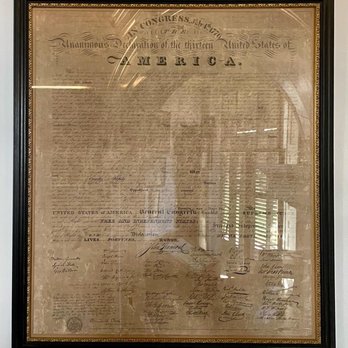 Thomas Jefferson's Monticello - Declaration of Independence written by Thomas Jefferson. - Landmarks & Historical Buildings Near Me - Charlottesville, Virginia