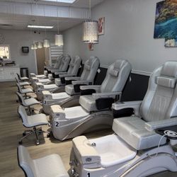K&k Nail - Brand new pedicure chairs for your comfort