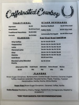 Menu photo 3 Caffeinated Cowboy San Mateo, CA Menu photo 3 Caffeinated Cowboy San Mateo, CA