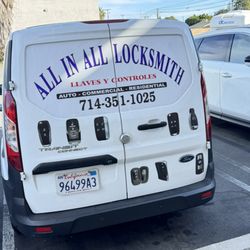 All In All Locksmith - 42/7 locksmith for residential commercial and car keys