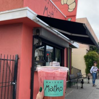 Maison Matho - 4/5 latte - Bakeries Near Me - Los Angeles, California Maison Matho - 4/5 latte - Bakeries Near Me - Los Angeles, California