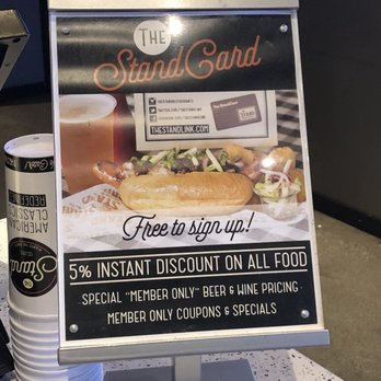 The Stand - American Classics Redefined - Their rewards program - New American Near Me - Pasadena, California