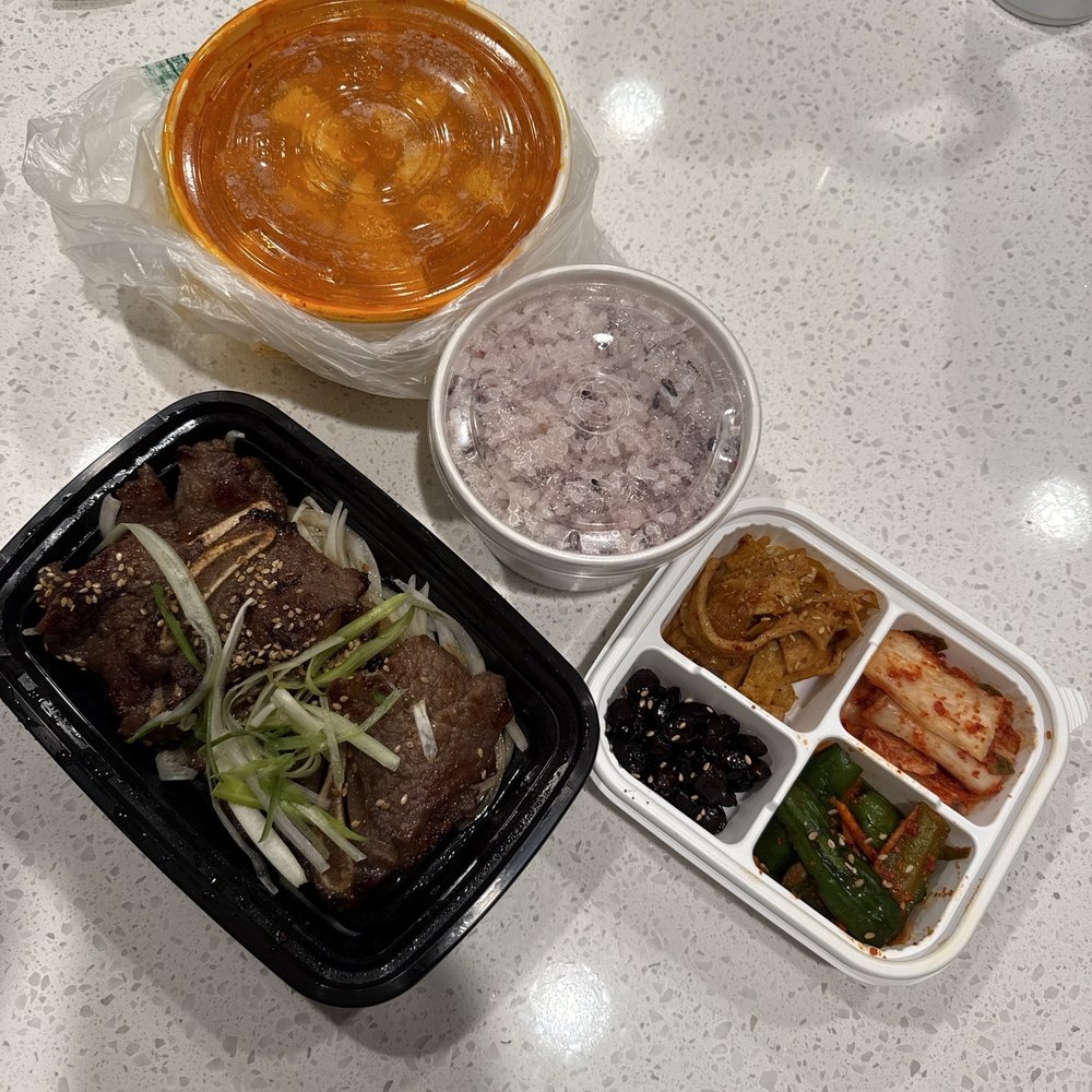 Korea House - Nice side dishes, a little soup spillage for delivery - Korean Near Me - Las Vegas, Nevada
