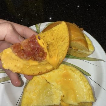 Chesapeake Bagel Bakery - Bacon Egg n cheese - Bagels Near Me - Fort Lauderdale, Florida Chesapeake Bagel Bakery - Bacon Egg n cheese - Bagels Near Me - Fort Lauderdale, Florida
