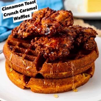 Memphis2Miami - Double Glazed Caramel Waffle & 3 Tenders - Waffles Near Me - Memphis, Tennessee