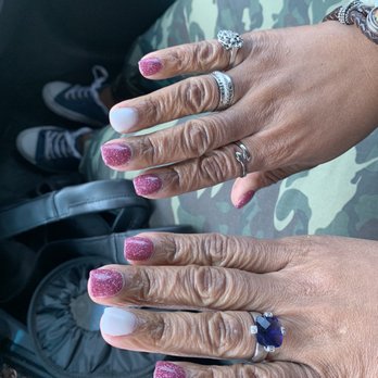 L A Nails - My mom's gel manicure - Nail Salons Near Me - Fayetteville, North Carolina L A Nails - My mom's gel manicure - Nail Salons Near Me - Fayetteville, North Carolina