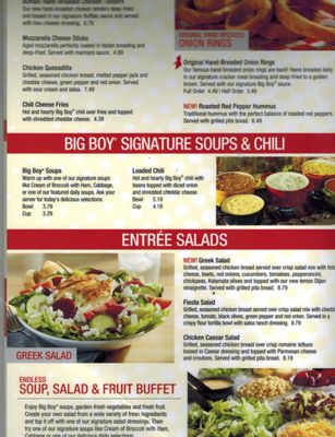 Menu photo 5 Big Boy Greenville, MI