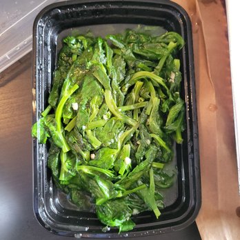 Hu's Cooking - snow pea leaves with garlic - Chinese Near Me - Houston, Texas