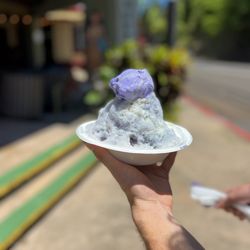 Island Treats and Gift Shop - Ube Paradise Shave Ice