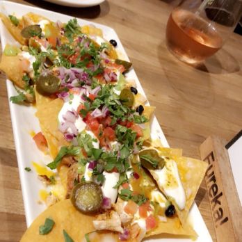 Eureka! - OMG  the nachos have this hidden sweet salsa so amazing - American Near Me - Berkeley, California
