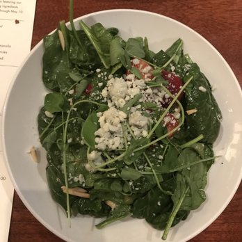 Seasons 52 - Spinach Salad - New American Near Me - Jacksonville, Florida Seasons 52 - Spinach Salad - New American Near Me - Jacksonville, Florida
