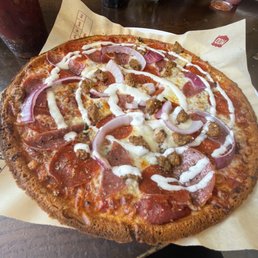 Create your own with cauliflower crust !