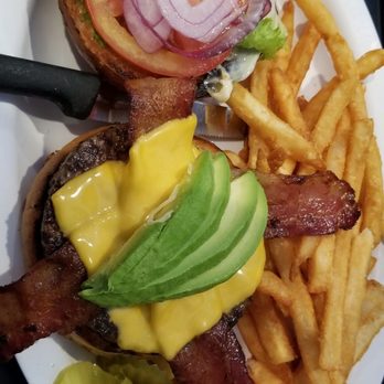 Frank's Downtown Cafe - I think this was called The California Burger...My friend said really good. - Cafes Near Me - Manteca, California