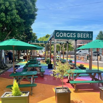 Gorges Beer - June 6, 2025 we finished adding misters, plants, umbrellas and some branding! - Brewpubs Near Me - Portland, Oregon Gorges Beer - June 6, 2025 we finished adding misters, plants, umbrellas and some branding! - Brewpubs Near Me - Portland, Oregon