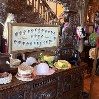 The Baker House - Hats to try on were everywhere! - Lounges Near Me - Lake Geneva, Wisconsin The Baker House - Hats to try on were everywhere! - Lounges Near Me - Lake Geneva, Wisconsin