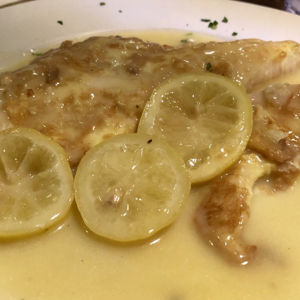 Dominic's I Pizza and Pasta - Delicious Snapper Francese. The lemon sauce was outstanding - Pizza Near Me - Boca Raton, Florida Dominic's I Pizza and Pasta - Delicious Snapper Francese. The lemon sauce was outstanding - Pizza Near Me - Boca Raton, Florida