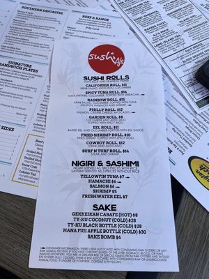 Menu photo 5 AJs Grayton Beach Santa Rosa Beach, FL