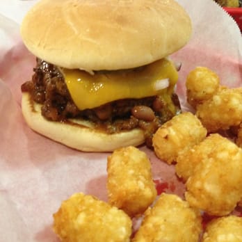 Baha Burger - Chili Cheese Burger with tots - Burgers Near Me - Hoover, Alabama