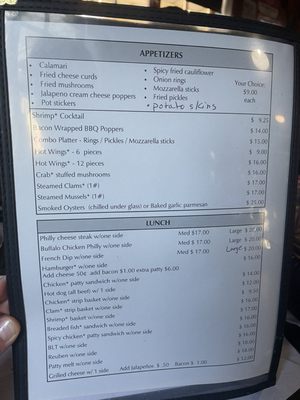 Menu photo 2 Stoneyfront Bar & Grill Kerby, OR