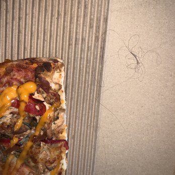 Crust Gourmet Pizza Bar - Ball of hair on pizza - Pizza Near Me - Surry Hills, NSW Crust Gourmet Pizza Bar - Ball of hair on pizza - Pizza Near Me - Surry Hills, NSW