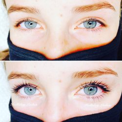 Holliday Lashes - Eye opening lash lift and tint