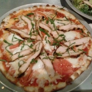 HS Green - Magherita Pizza w/ chicken - Salad Near Me - Houston, Texas HS Green - Magherita Pizza w/ chicken - Salad Near Me - Houston, Texas