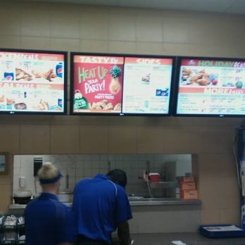 Mary Brown's - two men in a fast food restaurant - Chicken Wings Near Me - Brampton, Ontario