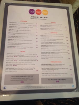 Menu photo 1 Stages Kitchen & Bar Edmonton, AB