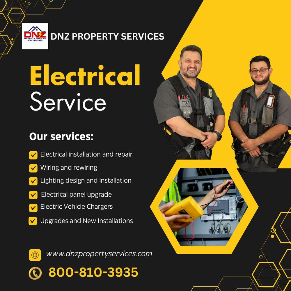 Slide of DNZ Electrical Services