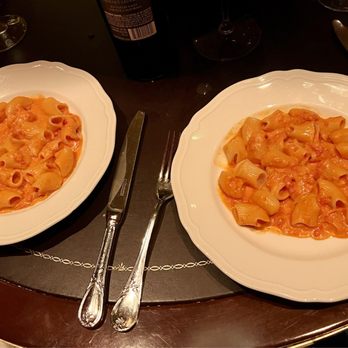 Carbone - Split spicy vodka rigatoni. - Italian Near Me - Las Vegas, Nevada