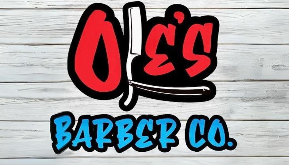 Ole's Barber Logo