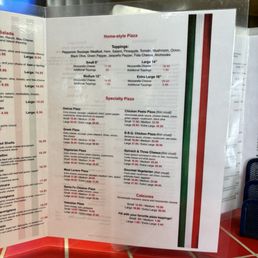 Menu Menu