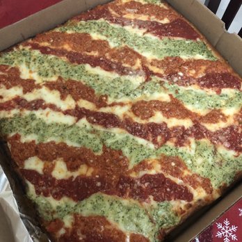 Krispy Pizza  - Krispy Trio (marinara, vodka, pesto) - Pizza Near Me - Brooklyn, New York