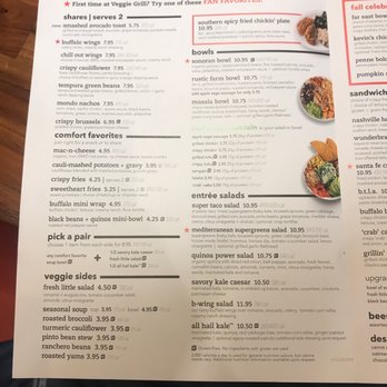 Veggie Grill by Next Level - Menu - Vegan Near Me - Carlsbad, California