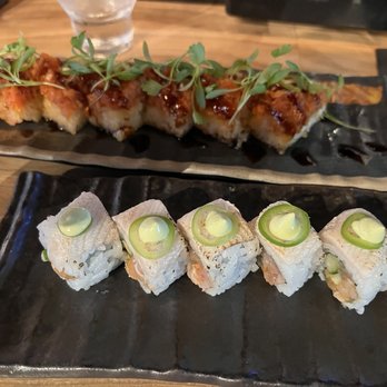 Otoro - Top is the crispy rice with Tuna - Sushi Bars Near Me - Plantation, Florida Otoro - Top is the crispy rice with Tuna - Sushi Bars Near Me - Plantation, Florida