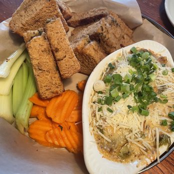 Upstream Brewing - Artichoke Artichoke Cheese Dip - Bars Near Me - Omaha, Nebraska