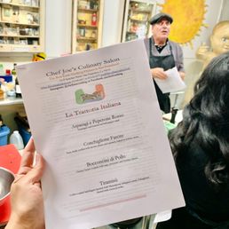 Start of chef joe's class! Start of chef joe's class!